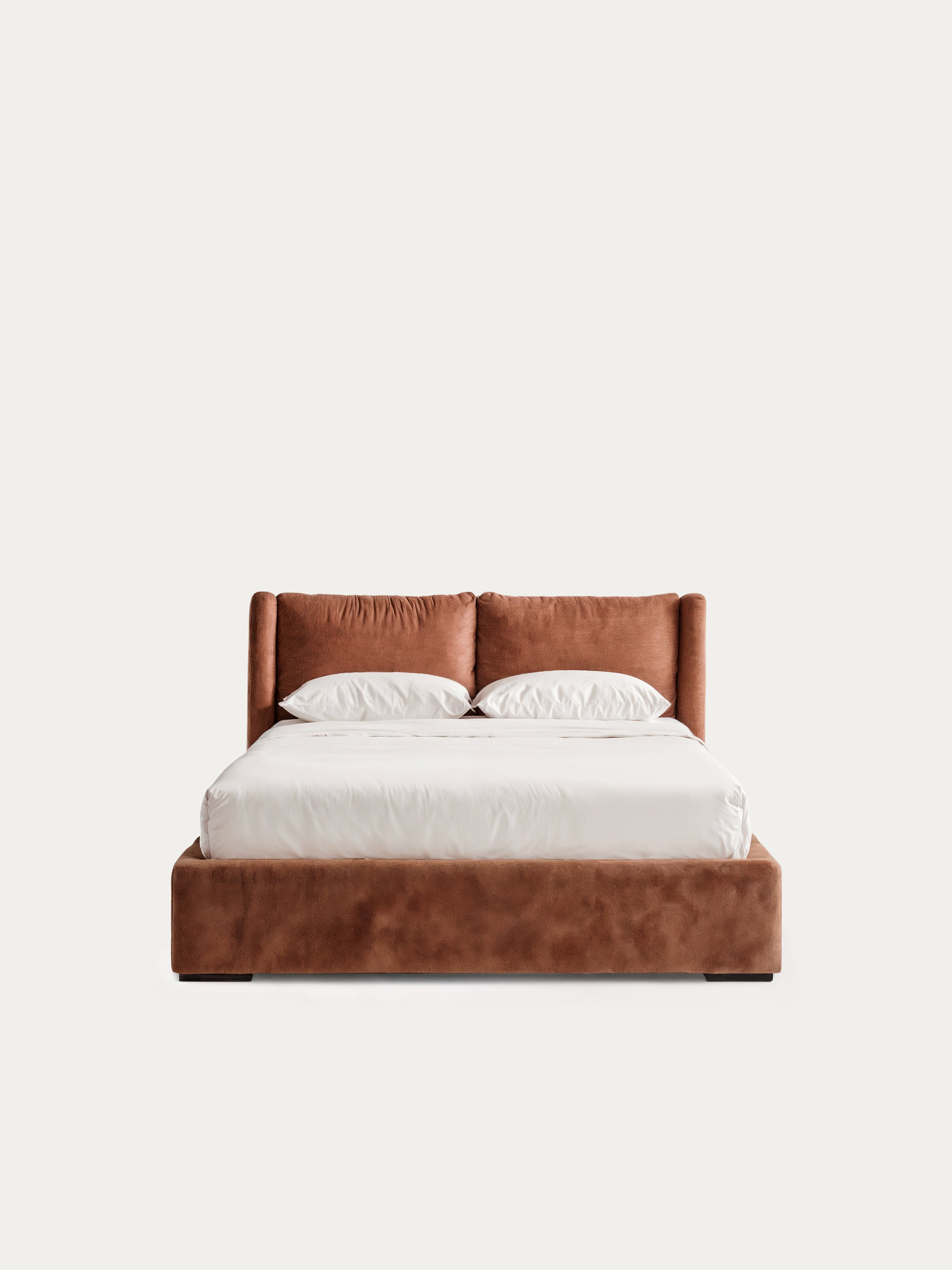 Padded Headboard Bed