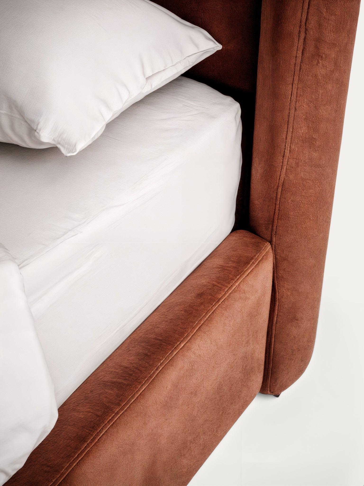Padded Headboard Bed