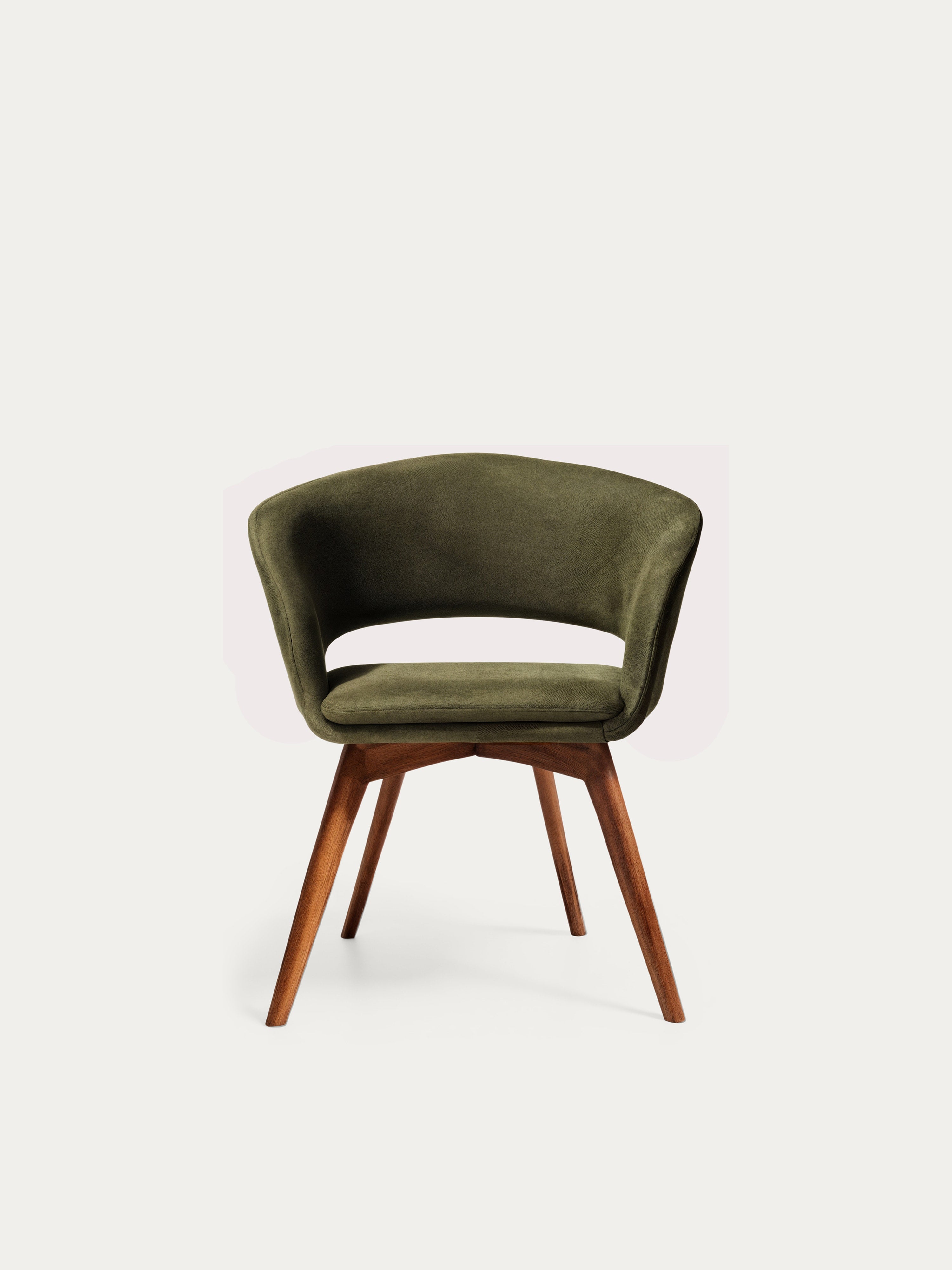 Curved Wood Chair