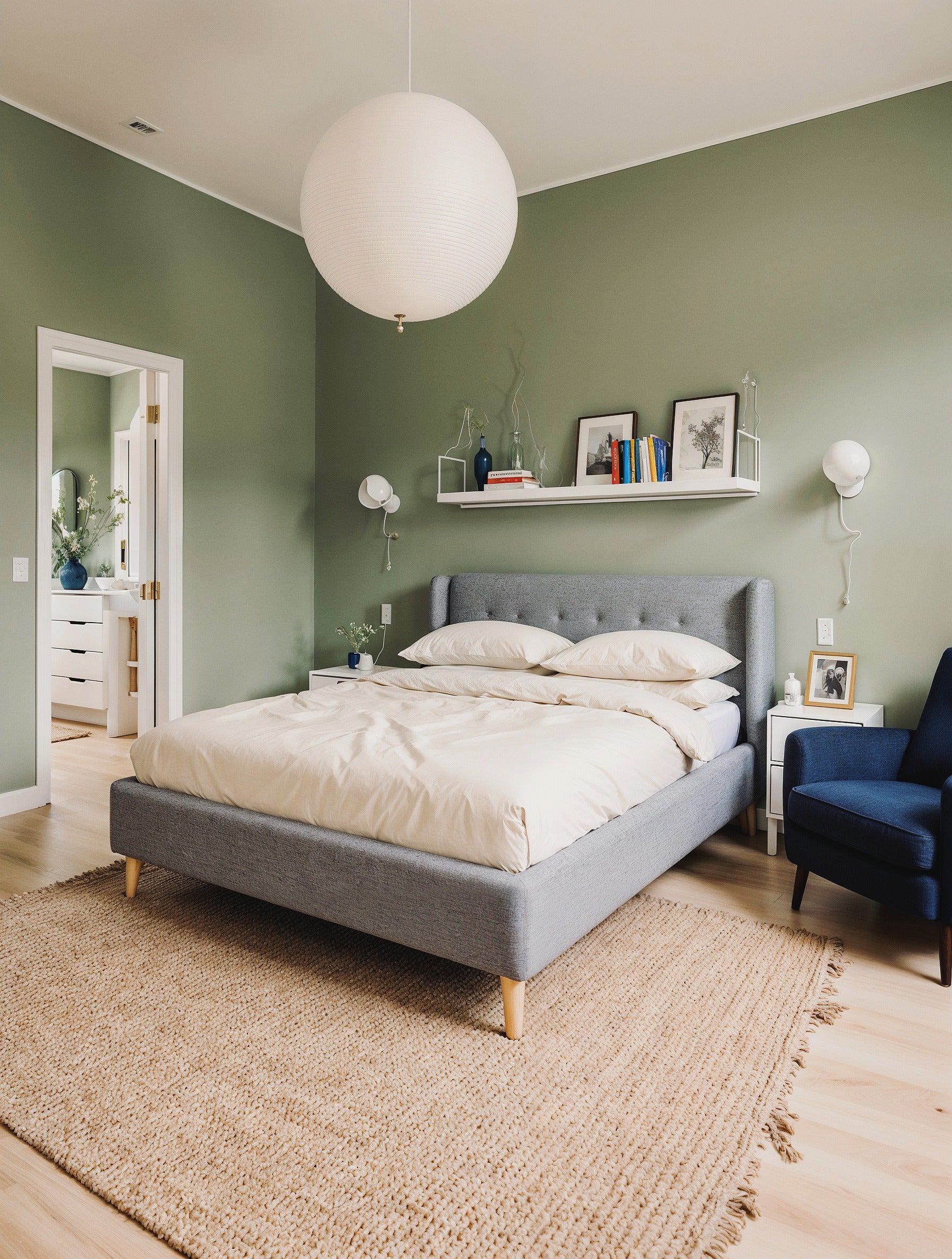 Rounded Frame Bed