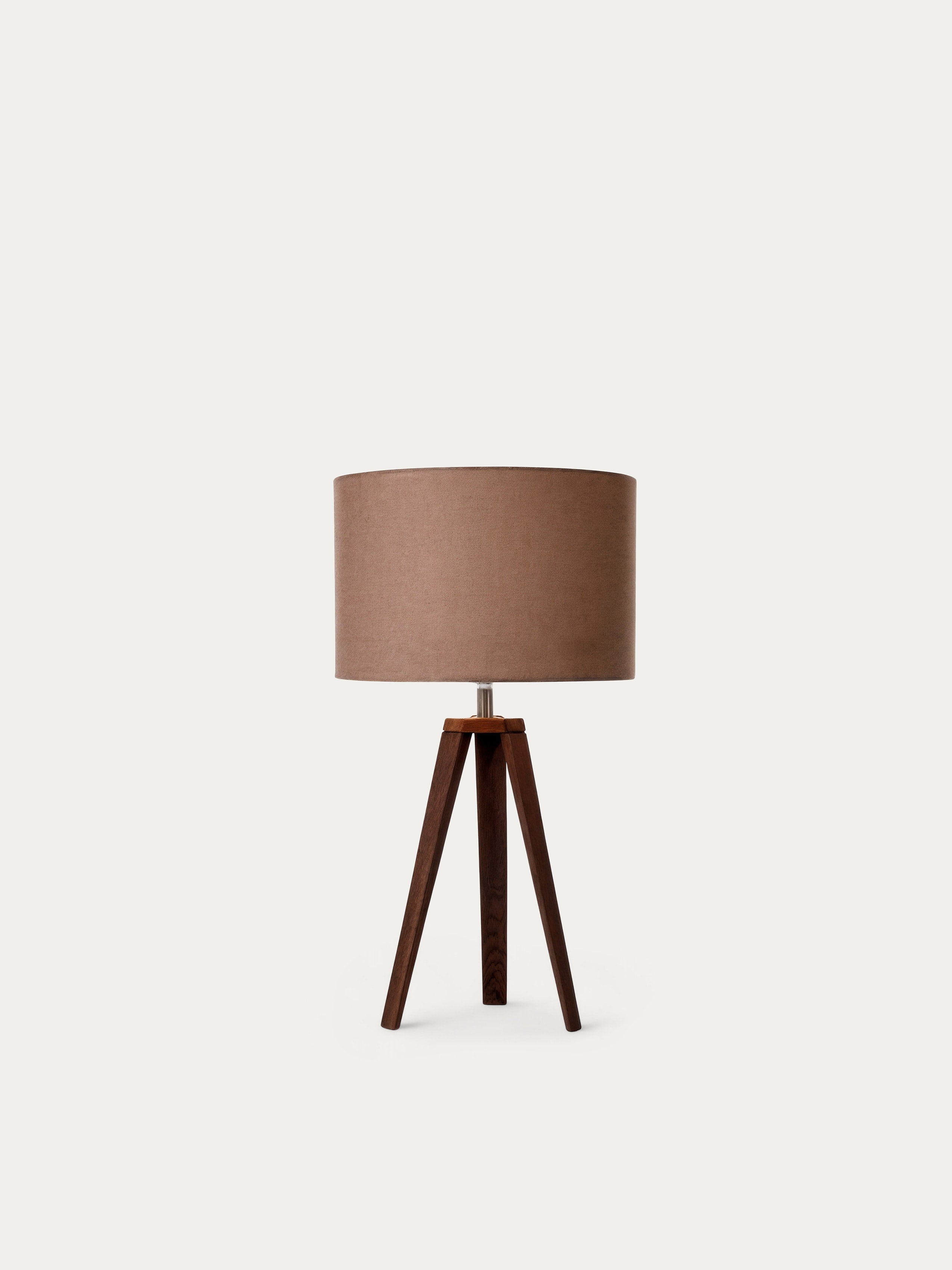 Dreibein-Schirmlampe
